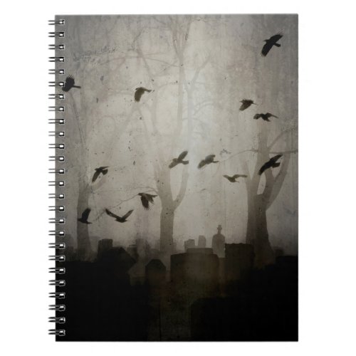 Halloween Birds Notebook