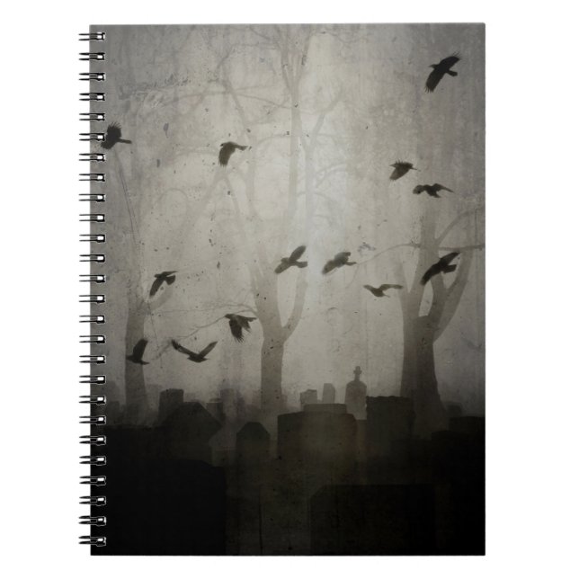 Halloween Birds Notebook (Front)