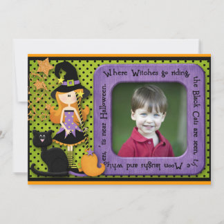 Halloween Birthday Invitation