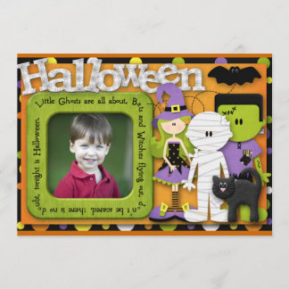 Halloween Birthday Invitation
