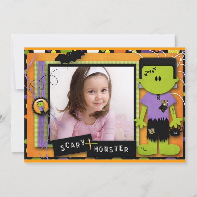 Halloween Birthday Invitation (Front)