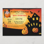 Halloween Birthday Invitation Costume Party<br><div class="desc">Halloween Birthday Invitation with custom photo. Costume Party. Spooky. Kids or Adult Birthday Invitation. 1st 2nd 3rd 4th 5th 6th 7th 8th 9th 10th 11th 12th 13th 14th 15th 16th 17th 18th, Any Ages. For further customization, please click the "Customize it" button and use our design tool to modify this...</div>