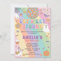 Halloween Birthday Invitation | Editable Halloween