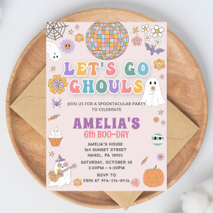 Halloween Birthday Invitation   Editable Halloween