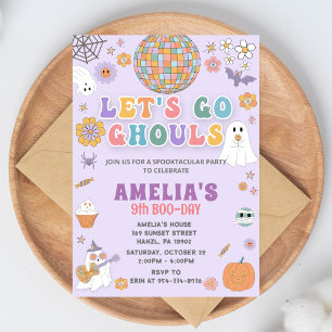 Halloween Birthday Invitation Editable Halloween