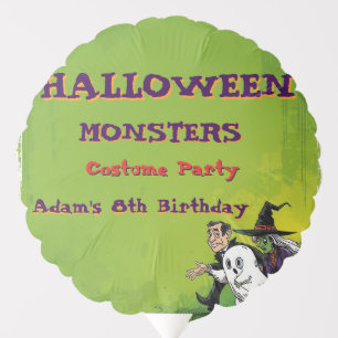 Halloween Birthday Kids Party Halloween Balloon