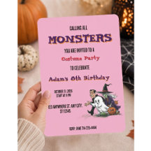 Halloween Birthday Kids Party Halloween