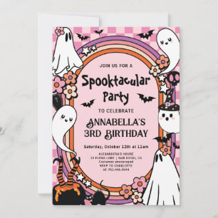Halloween Birthday Party For Kids Invitation