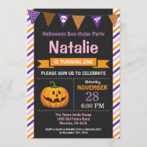 Halloween Birthday Party Invitation