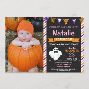 Halloween Birthday Party Invitation