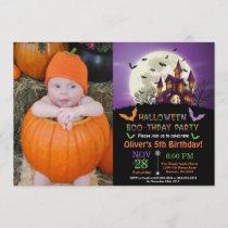 Halloween Birthday Party Invitation