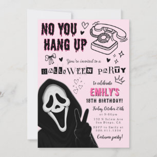 Halloween Birthday Party Invitation