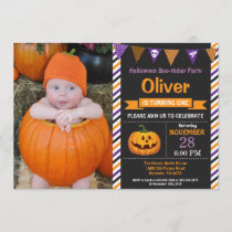 Halloween Birthday Party Invitation