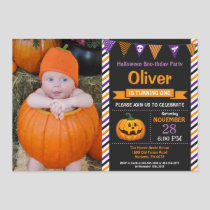 Halloween Birthday Party Invitation