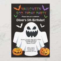 Halloween Birthday Party Invitation