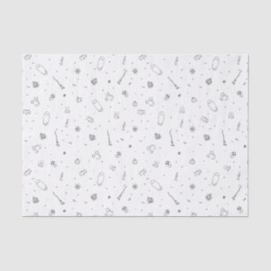 Halloween Birthday Party Minimal Ghost Design Tissue Paper