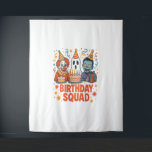 Halloween Birthday Squad Creepy Clown Ghost Zombie Tapestry<br><div class="desc">Halloween Birthday Squad Creepy Clown Ghost Zombie</div>