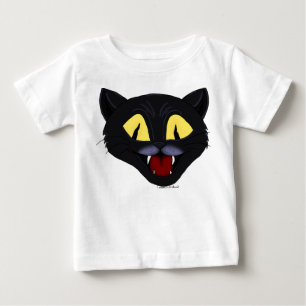 Halloween Black Cat  Baby T-Shirt