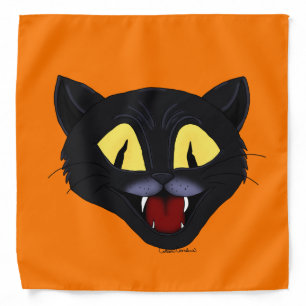 Halloween Black Cat Bandana