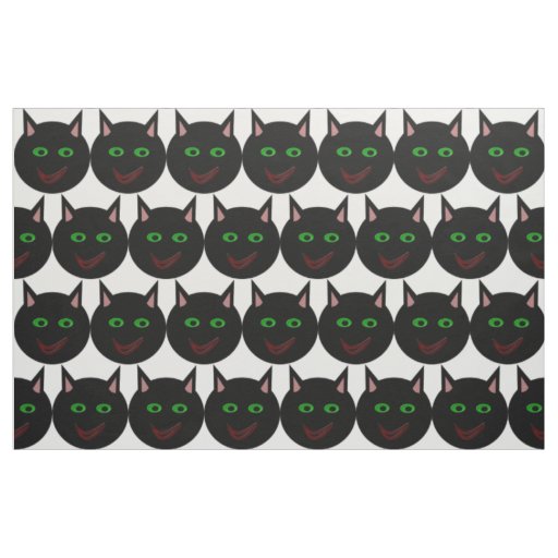 Halloween Black Cat Craft Fabric