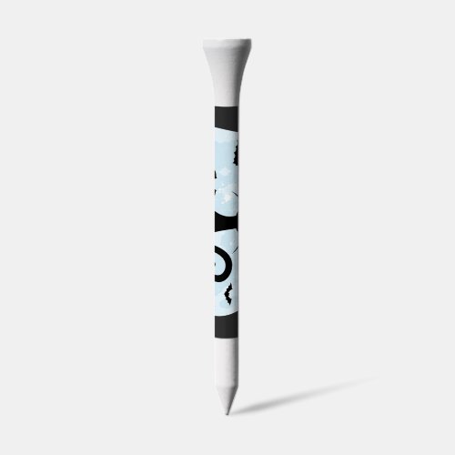 Halloween Black Cat Growing My Fangs Design Golf Tees