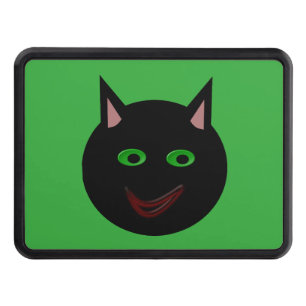Halloween Black Cat Hitch Cover