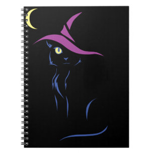 Halloween Black Cat Notebook