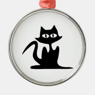 Halloween Black Cat Ornaments