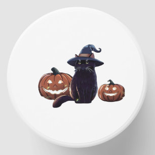 Halloween black cat Oversized T-Shirt Mini Candle Favors
