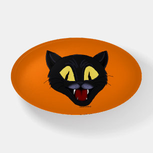 Halloween Black Cat Paperweight