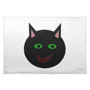 Halloween Black Cat Placemat
