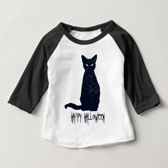 Halloween Black Cat Silhouette