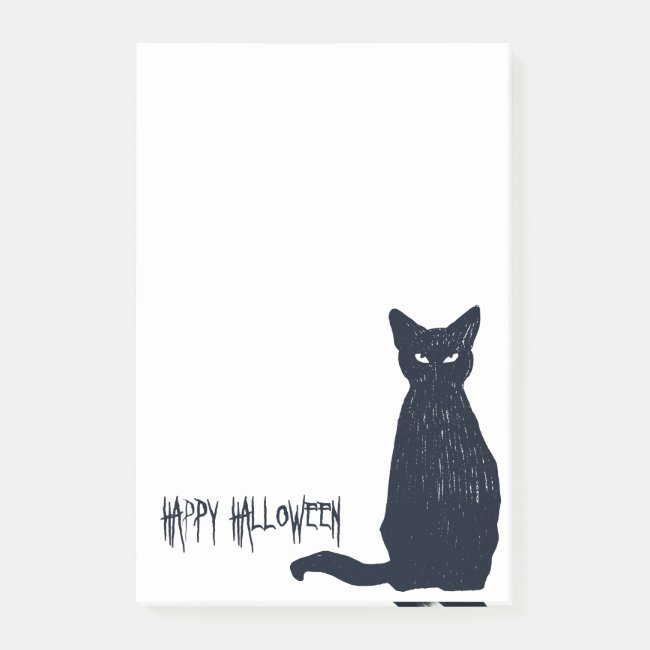 Halloween Black Cat Silhouette