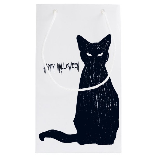 Halloween Black Cat Silhouette