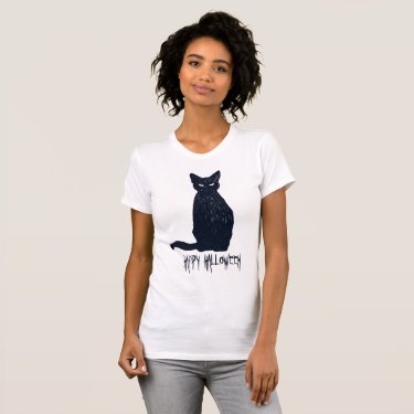 Halloween Black Cat Silhouette