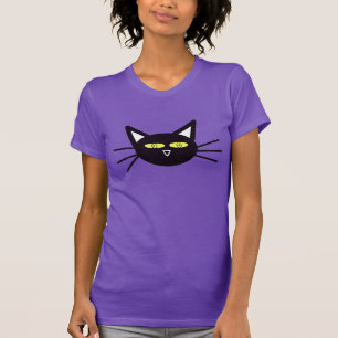 Halloween Black Cat  T-Shirt