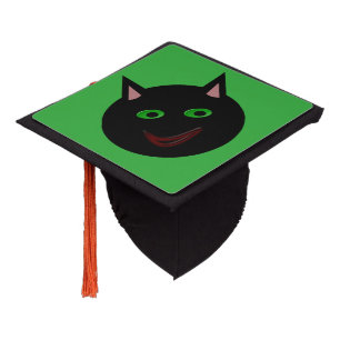 Halloween Black Cat Tassel Topper