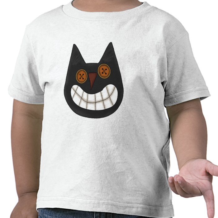 Halloween Black Cat Toddler T Shirt
