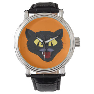 Halloween Black Cat  Watch