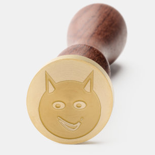 Halloween Black Cat Wax Seal Stamp