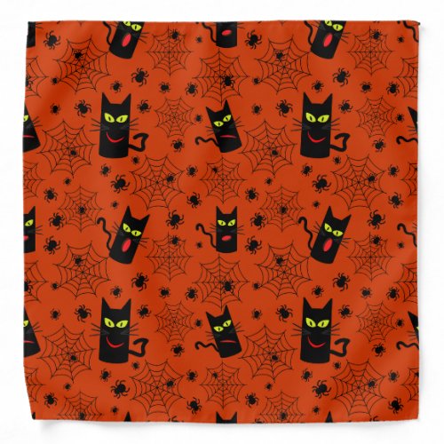 Halloween Black Cats Bandana