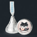 Halloween Black Pink Cake Treat Spooky Hershey®'s Kisses®<br><div class="desc">Halloween Black Pink Cake Treat Spooky Hershey®'s Kisses®. Unique,  beautiful,  stylish design. Easy to be personalized. Font style,  size and colors can be changed. Matching items are available.</div>