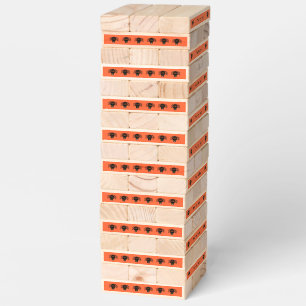 Halloween Black Spider Custom Topple Tower