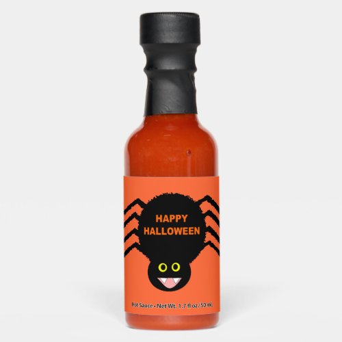 Halloween Black Spider Hot Sauces