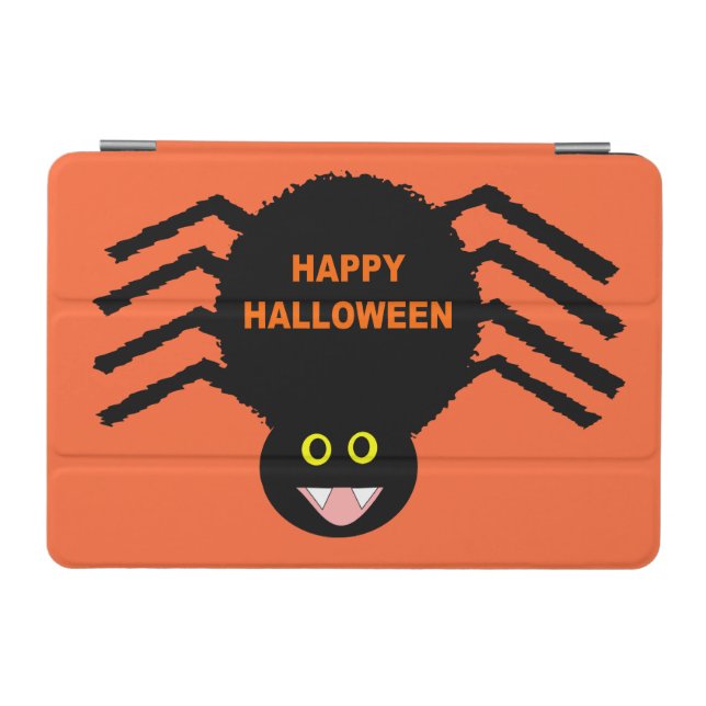 Halloween Black Spider iPad Mini Cover (Horizontal)