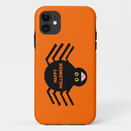 Halloween Black Spider iPhone 5 Case