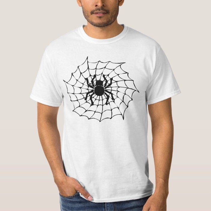 halloween spider web shirt