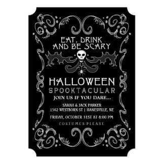 Scary Halloween Invitation Ideas 8