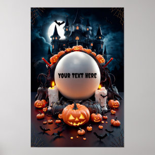 Halloween Blank Invitation Poster #5