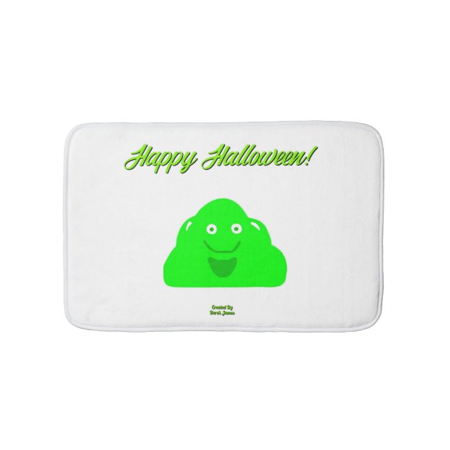 Halloween Blob Bath Mat (Front)